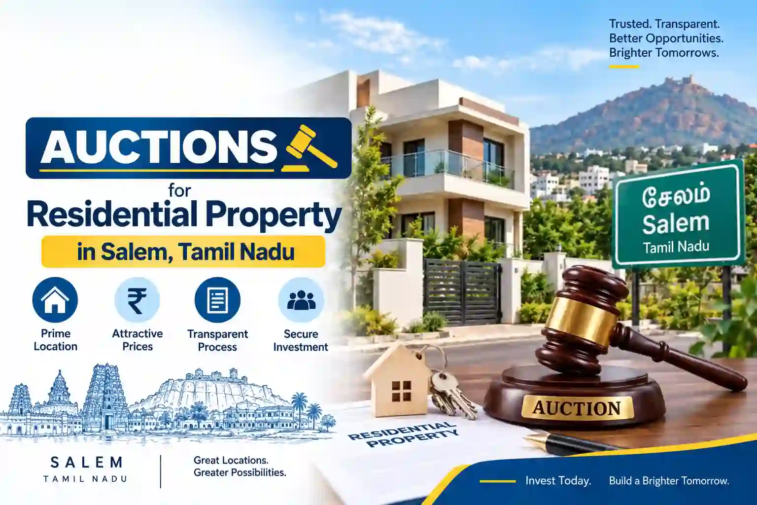 Canara Bank Auctions for Residential property in Salem, Tamil Nadu