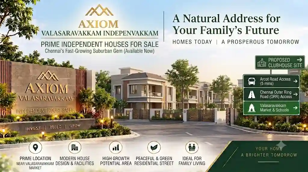 House for sale in Valasaravakkam