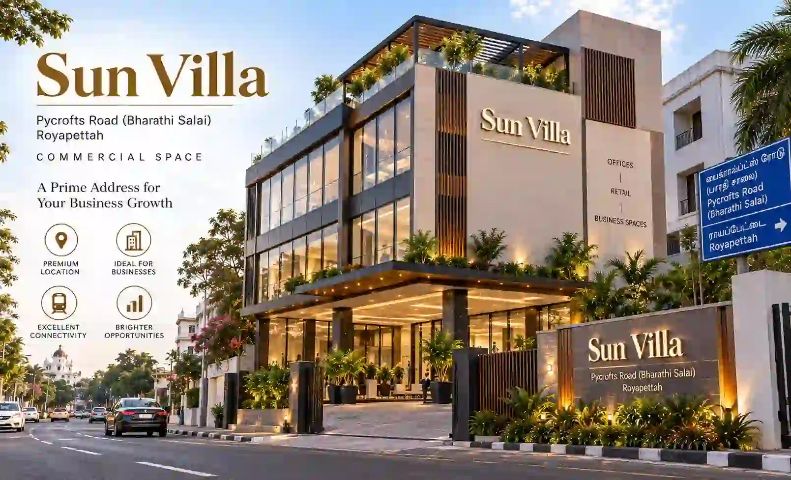 Sun villa - Pycrofts road (Bharathi Salai) Royapettah